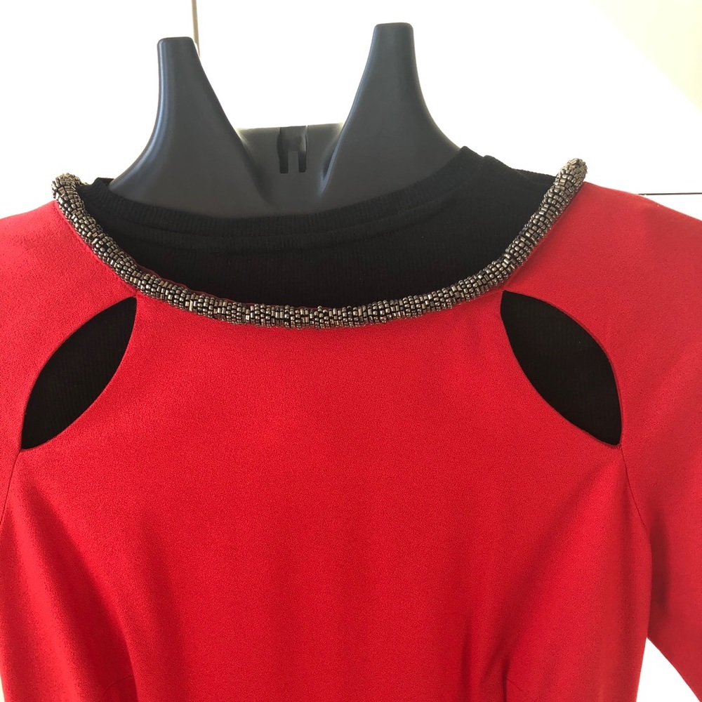 Raspberry red Coast dress